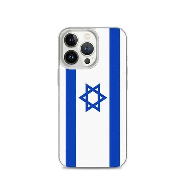 Coque telefon drapeau Israël - iPhone 13 Pro Flerfärgad