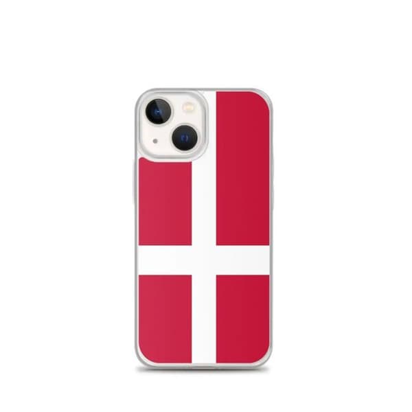 Flagga Danmark - iPhone 13 mini Flerfärgad