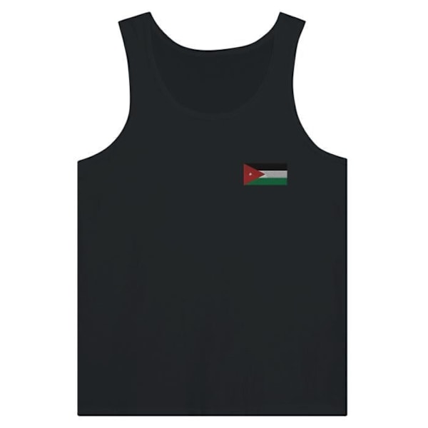 Jordan Flag Embroidery Tank Top i sort Svart S