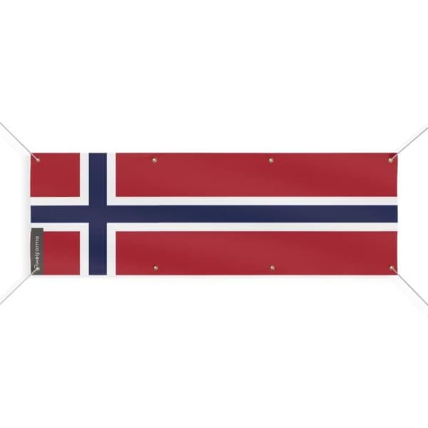 Banners - Filippinerna - 190x570 cm - Polyester - 8 Öglor - Digitaltryck