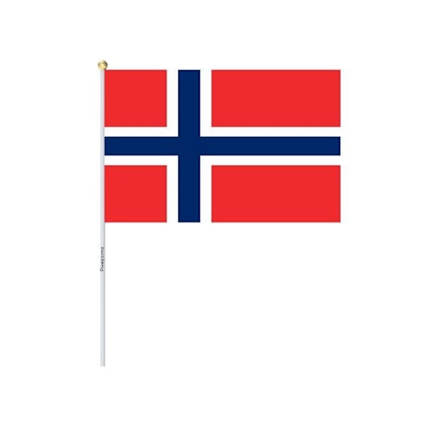 Mini Flag of Norway 20x30cm i polyester