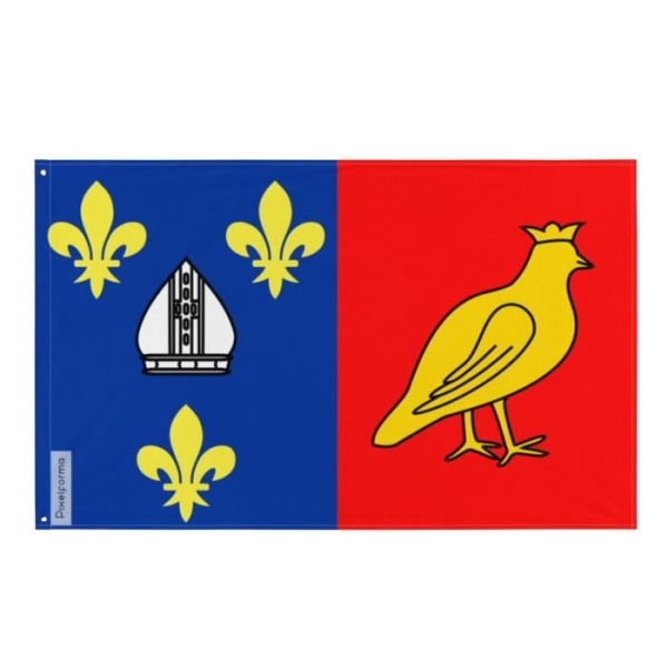 Charente-Maritime lippu 64x96cm polyesteriä