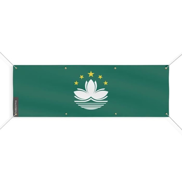 Macaon lippubanneri 8 silmukkaa 80x240 cm