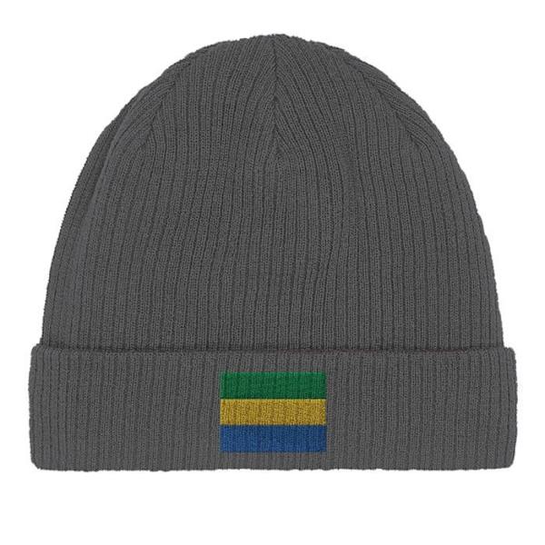 Hætteflag Gabon i Grå Grå