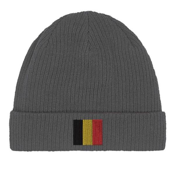 Belgian Flag Bonnet Harmaa Grå