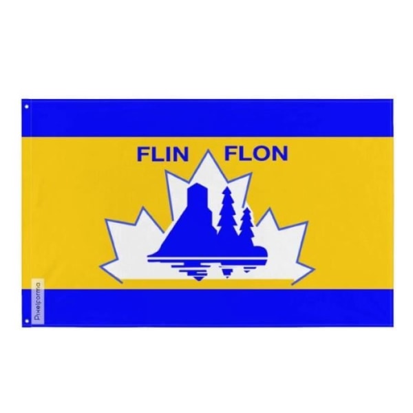 Flin Flon lippu 120x180cm polyesteriä