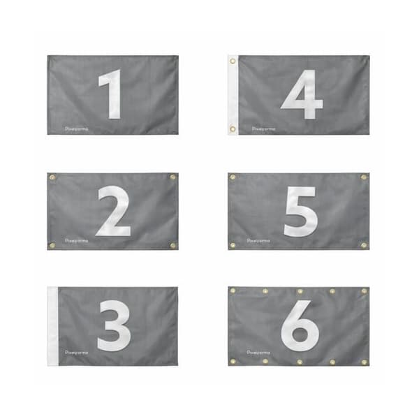 Drapeau Eure 120 x 180 cm Flerfärgad