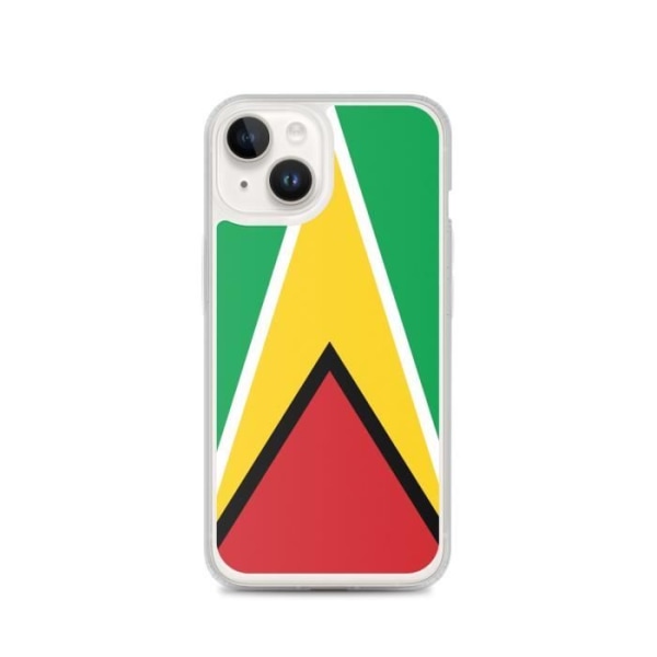 Guyana flagga iPhone 14 skal