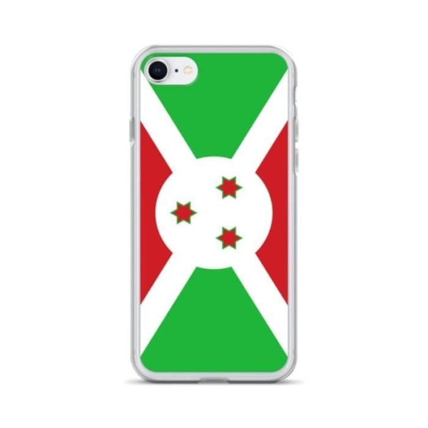 Burundi flagga iPhone 8 skal