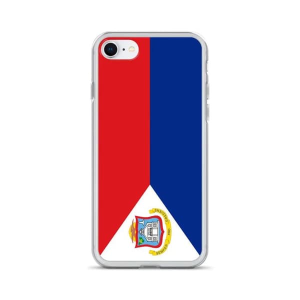 Coque Téléphone Drapeau Saint-Martin - iPhone 6 Flerfärgad