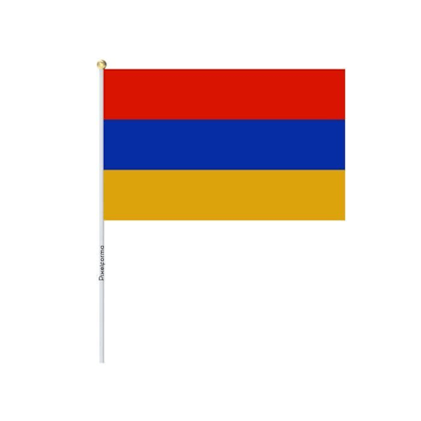 Lots Mini Flag of Armenia i 50 stycken 20x30cm