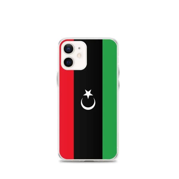 Coque telefon flag Libyen - iPhone 12 mini Flerfärgad