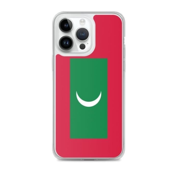 Maldives flagga iPhone 14 Pro Max skal