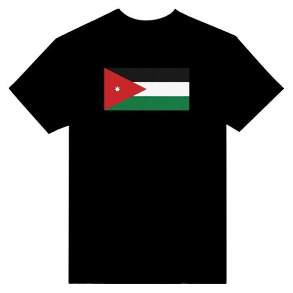 Jordan Flag T-shirt i sort farve Svart jag