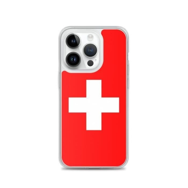 iPhonefodral Switzerlands flagga och vapen iPhone 14 Pro