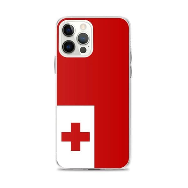 Coque Telefon Flag Tonga - iPhone 12 Pro Max Flerfärgad