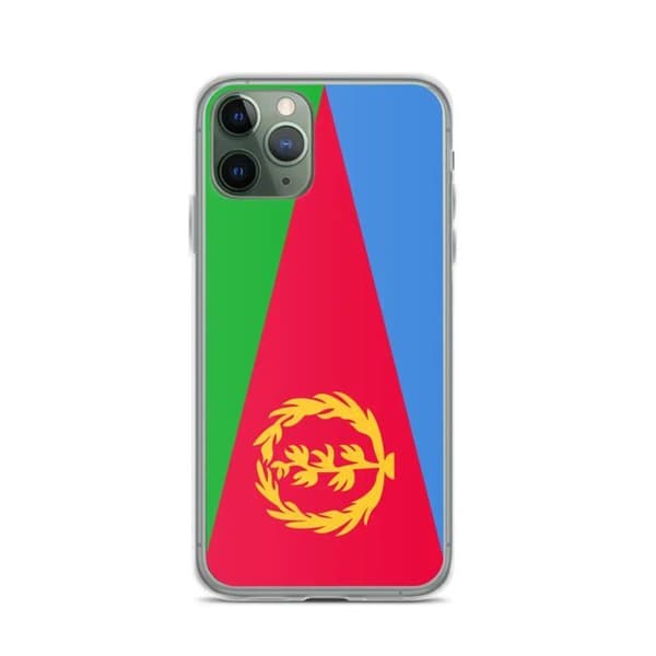 Coque Telefonflag Eritrea - iPhone 11 Pro Flerfärgad