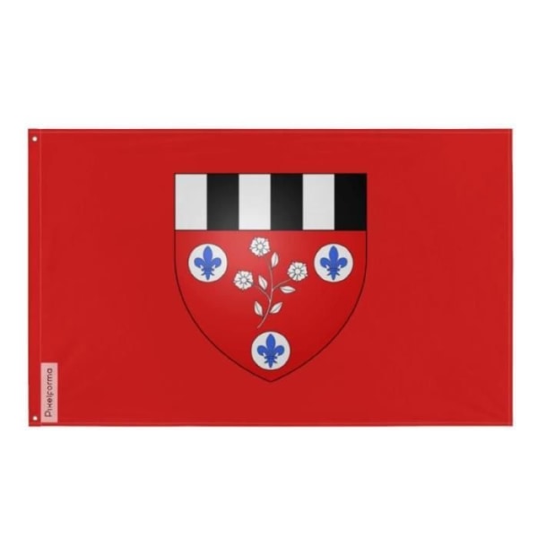 Beauceville flagga 192x288cm i polyester