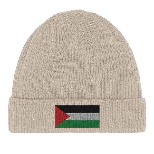 Beige Palestinalippu Huppu Beige