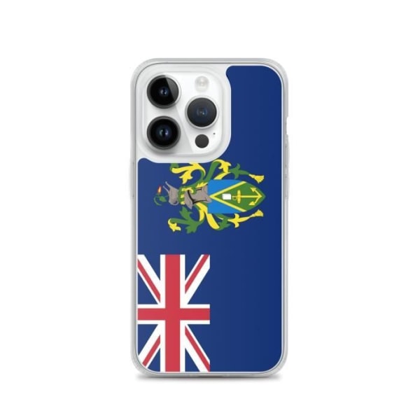 Pitcairn Islands Flagga fodral för iPhone 14 Pro