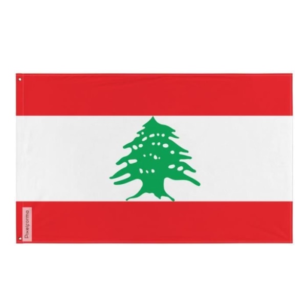 Libanon flag 120x180cm i polyester