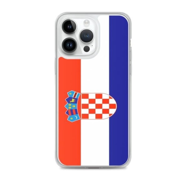 Croatia Flag iPhone 14 Pro Max skal