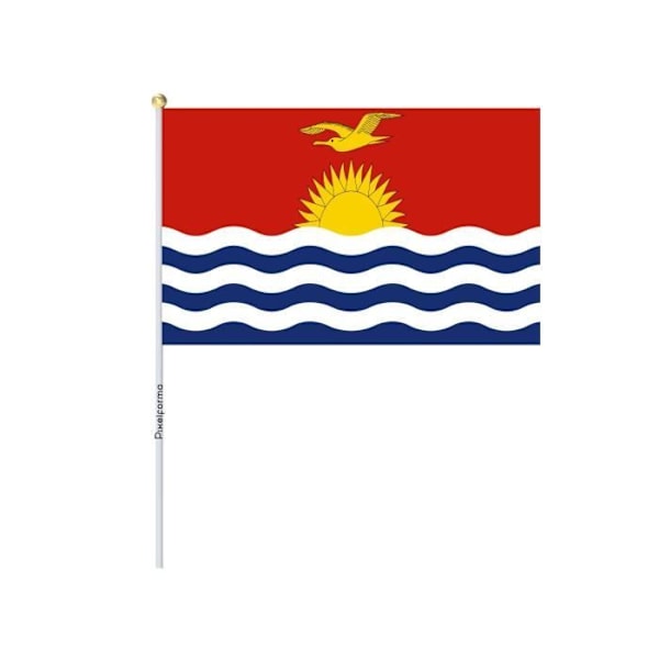 Partier Miniflag Kiribati i 50 stykker 30x45cm