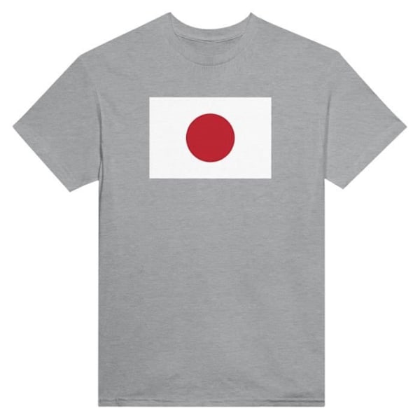 Grå Japan Flag T-shirt Grå XL