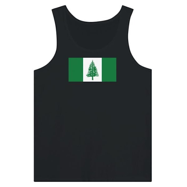 Norfolk Island Flag Tank Top i Svart Svart XS