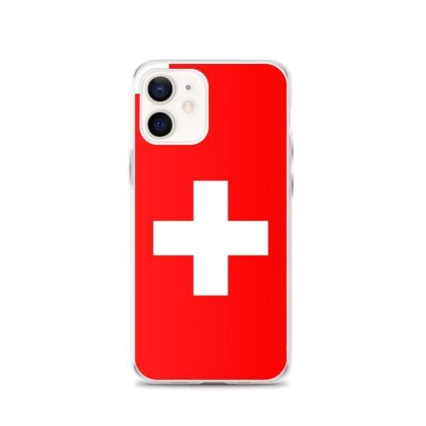 iPhone 12 cover Flag og våbenskjold fra Schweiz