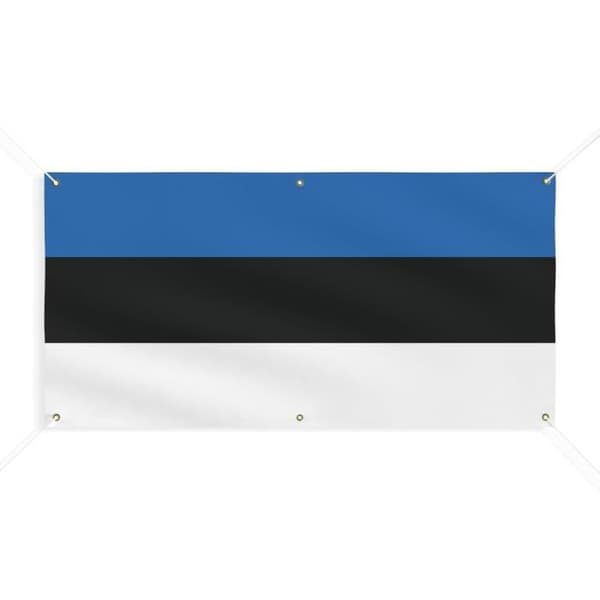 Lippu Viron lippu 6 silmukkaa 200x400cm polyesteriä