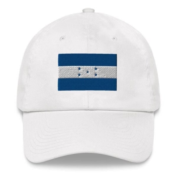 Hvid Honduras Flag Cap