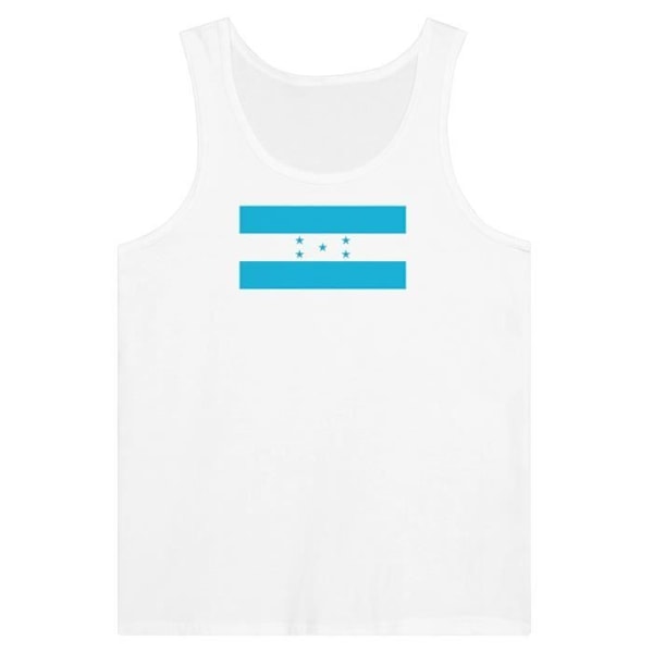 Honduras Flag Tank Top valkoinen Vit XS