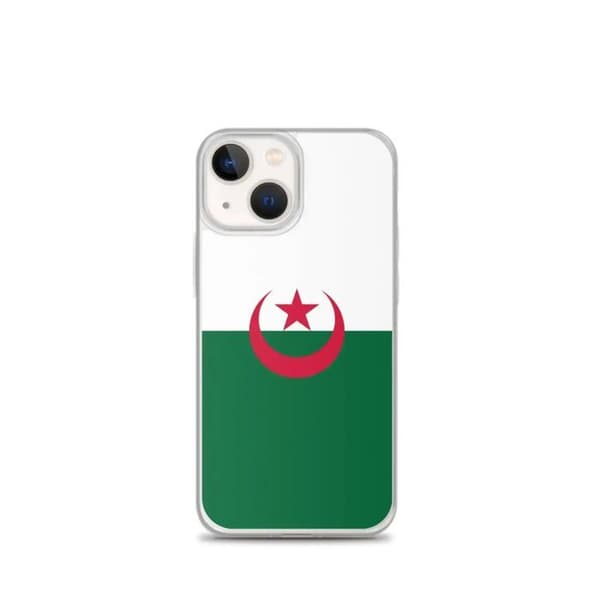 Mobilskal Flagga Algeriet - iPhone 13 mini Flerfärgad