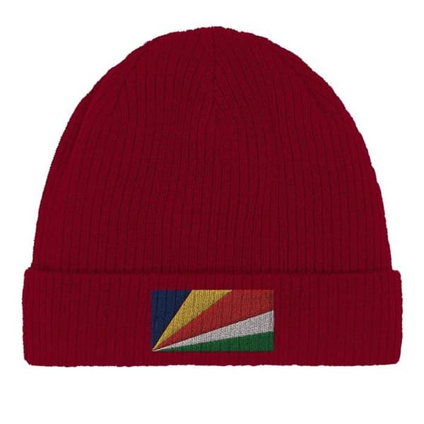 Bonnet Lippu Seychelles Punaisena Röd