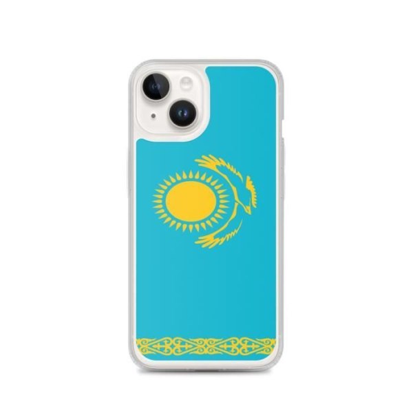 Flag of Kazakhstan iPhone 14 skal