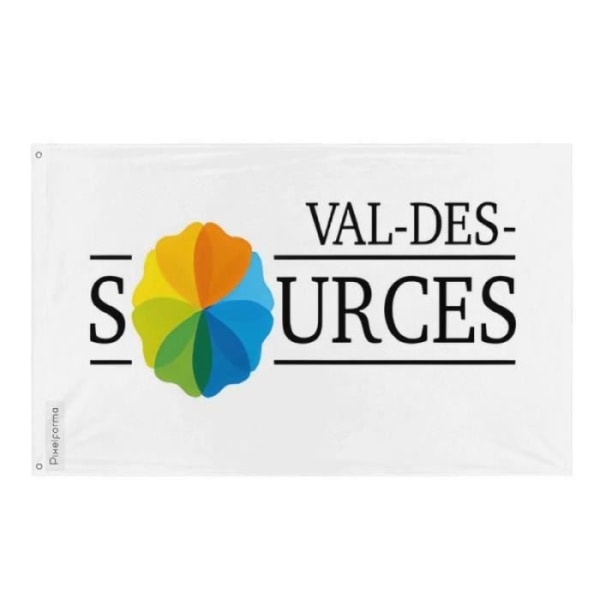 Val-des-Sources flag 96x144cm i polyester