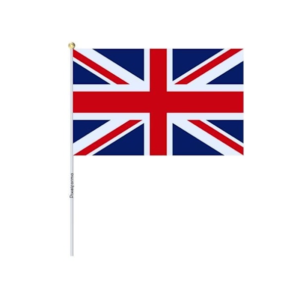 Lots Mini Flag of the United Kingdom i 50 stykker 20x30cm