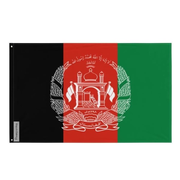 Afghanistan flagga 120x180cm i polyester