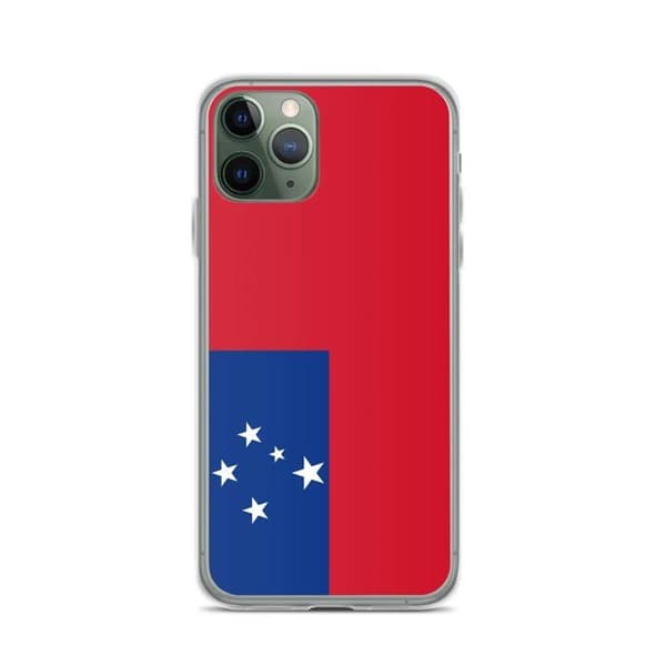 Coque Telefon Flagga Samoa - iPhone 11 Pro Flerfärgad