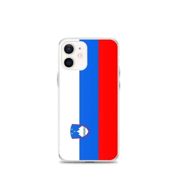 Slovenien Flag Case til iPhone 12 mini Flerfärgad