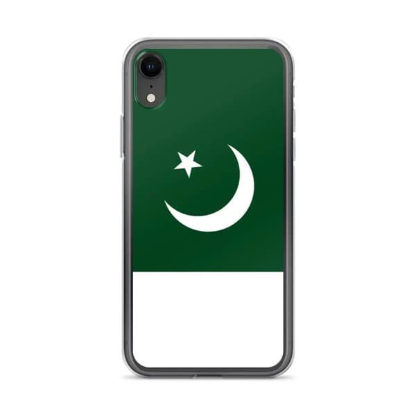 Coque - PIXELFORMA - iPhone XR - Pakistan Flag - Blød - Fuld beskyttelse Grön