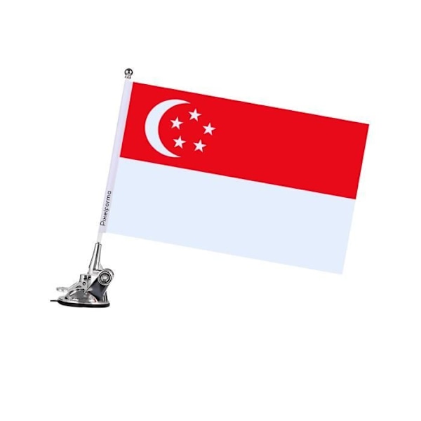 Sugekopflag fra Singapore 27x35 cm