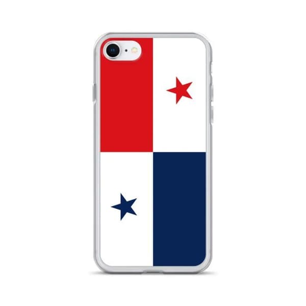 Coque iPhone - PIXELFORMA - iPhone 6 - Panamas flag - Fuld beskyttelse - Blødt silikone Panama flagga