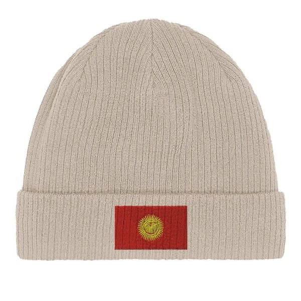 Kyrgyzstan-lippu Bonnet Beige Beige