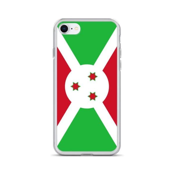 Coque Telefon Flag Burundi - iPhone 6 S Flerfärgad