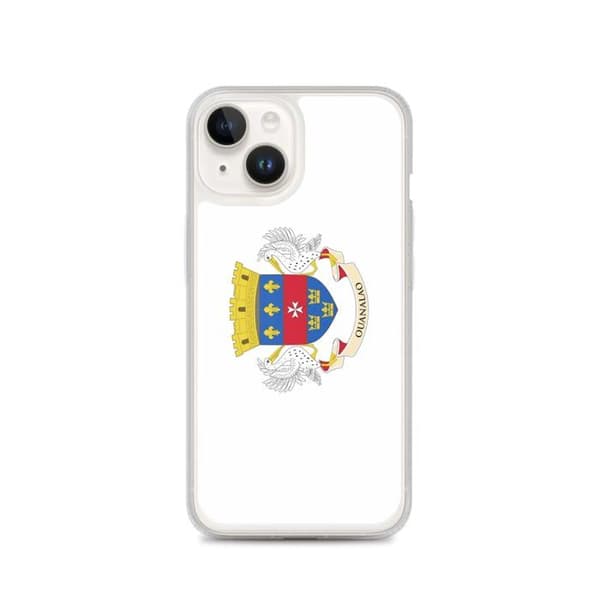 Coque Telefon Flag Saint-Barthélemy - iPhone 14 Flerfärgad