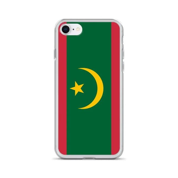 Coque - PIXELFORMA - iPhone 6 - Mauritanias flag - Fuld beskyttelse - Fleksibel Grön