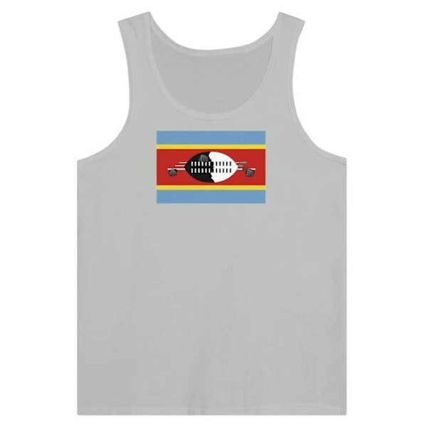 Eswatini Flag Tank Top harmaa Grå jag