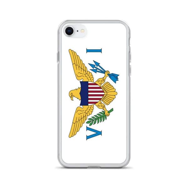 Coque telefon flag De amerikanske Jomfruøer - iPhone 7 Plus Flerfärgad